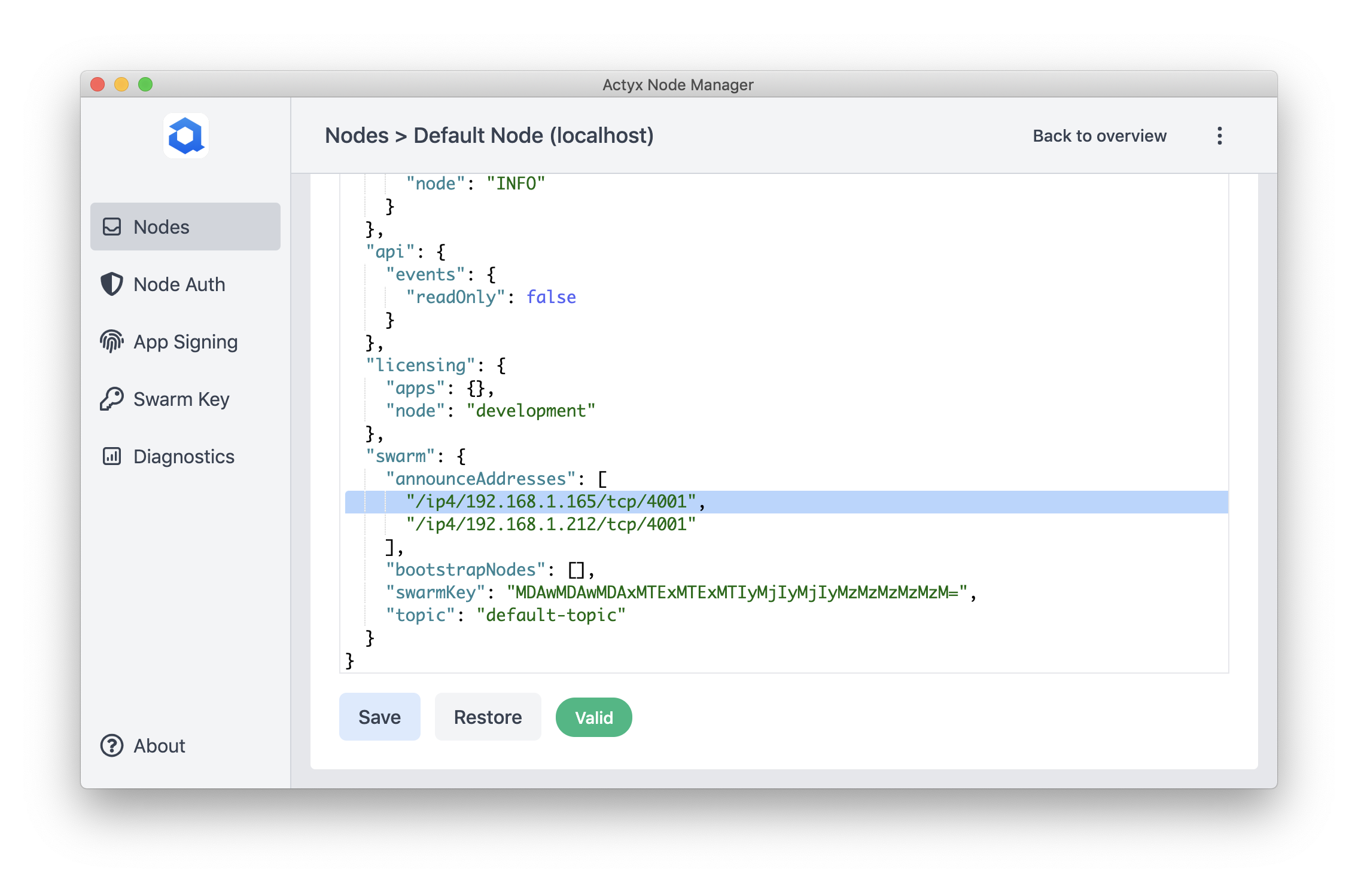announce-address-node-manager